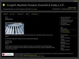 Craighill, Mayfield, Fenwick, Cromelin and Cobb, LLP