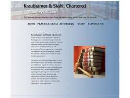 Krauthamer and Stahl Chartered