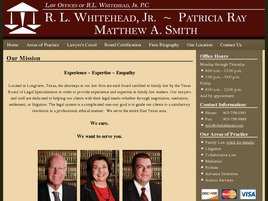Law Office of R. L. Whitehead, Jr. A Professional Corporation