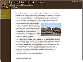 Lynch, Chappell and Alsup A Professional Corporation